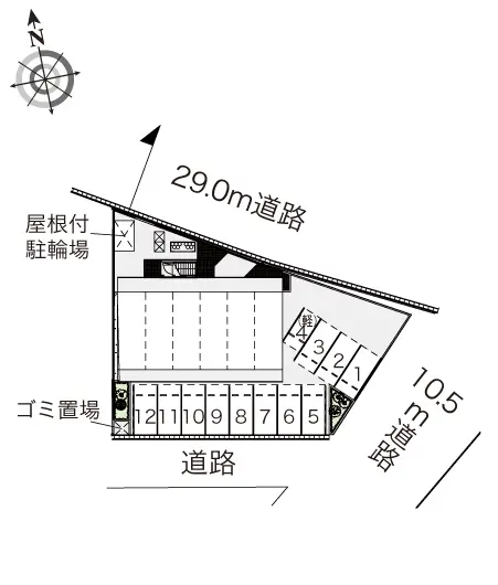 岡崎市宇頭町 月極駐車場